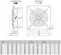 Preview: Axial-Wandventilatoren HCFB/4-500/H