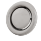 Preview: Abluft Ventil Edelstahl Ø 125 mm mit Montagering