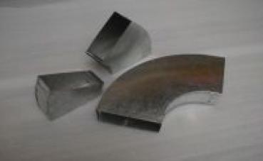 Kanalbogen 200X80 mm 45 Grad