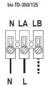 Schallgedämmter Rohrventilator TD-350/125 SILENT