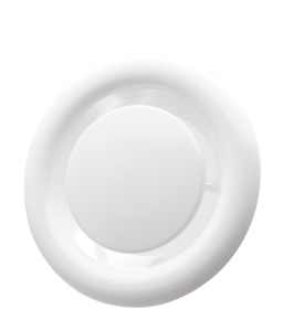 Abluft Metall Ventil Ø 100 mm mit Montagering