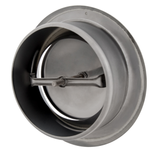 Abluft Metall Ventil Ø 80 mm mit Montagering