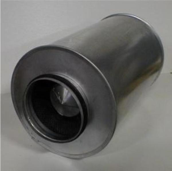 Schalldämpfer DN 150 L=750 rund mit Kern