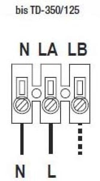 Schallgedämmter Rohrventilator TD-250/100 SILENT