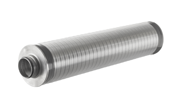 Telefonieschalldämpfer DS=25 L=500 DN 180