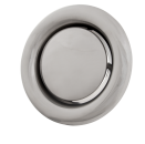 Abluft Ventil Edelstahl Ø 160 mm mit Montagering